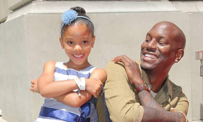 Shayla Somer Gibson and Tyrese Gibson 